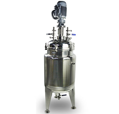 Reactor con camisa de acero inoxidable