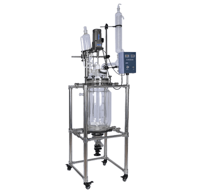 Reactor De Vidrio Con Chaqueta De 50L