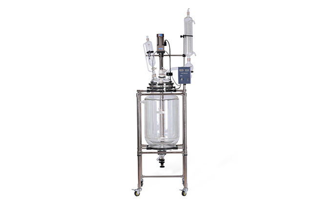 Reactor de vidrio encamisado-0