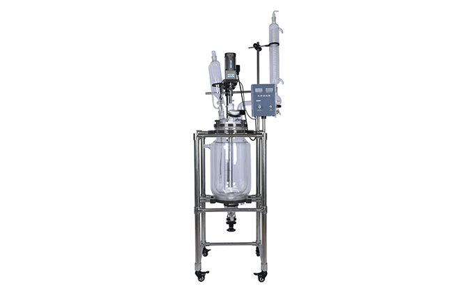 Reactor de vidrio encamisado-1