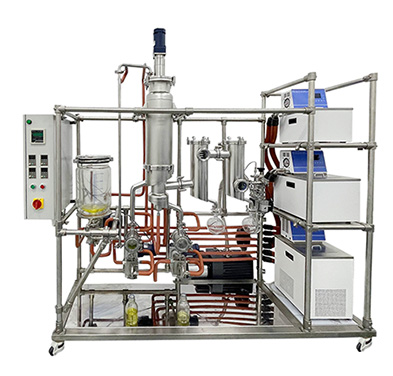 Equipo de destilación molecular
