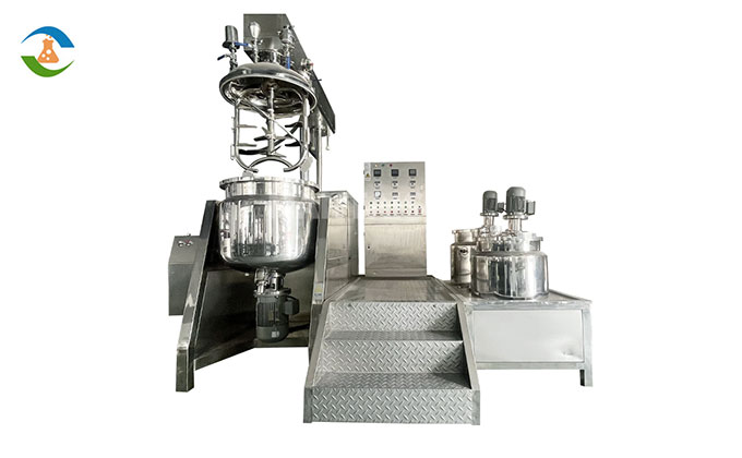 Máquina mezcladora emulsionante al vacío-0