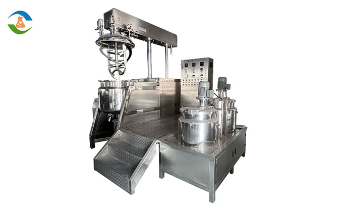 Máquina mezcladora emulsionante al vacío-1