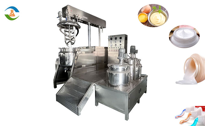 Máquina mezcladora emulsionante al vacío-3