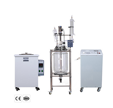 Reactor de vidrio encamisado